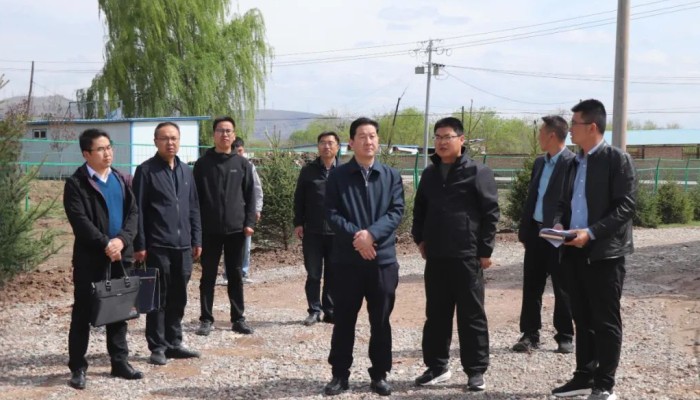 臨洮縣委副書記一行實地調(diào)研臨洮國家現(xiàn)代農(nóng)業(yè)產(chǎn)業(yè)園智慧農(nóng)業(yè)示范園建設項目